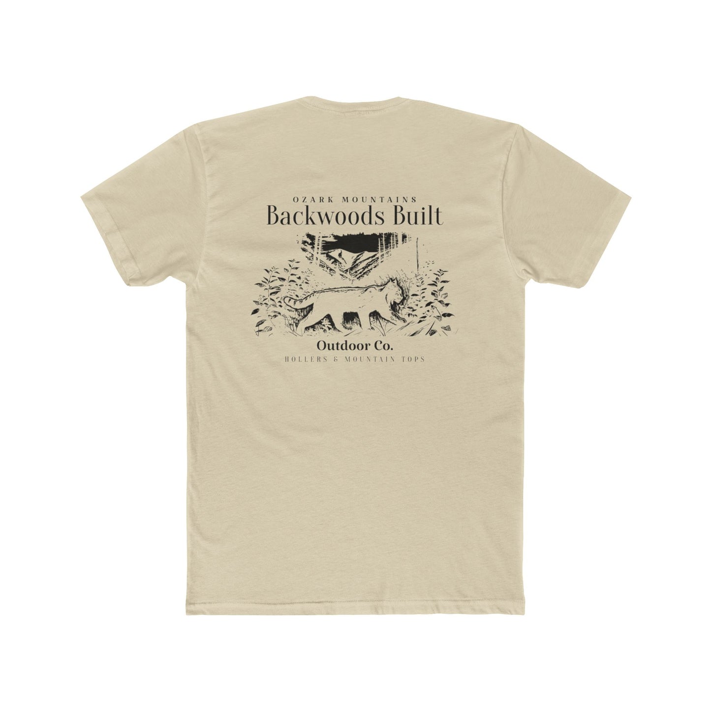 Backwoods Built Outdoor Co. Tee — Bobcat Graphic T-Shirt