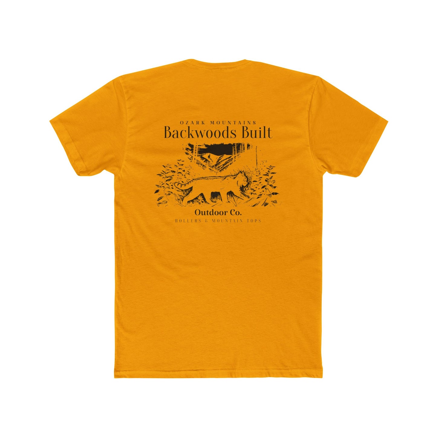 Backwoods Built Outdoor Co. Tee — Bobcat Graphic T-Shirt