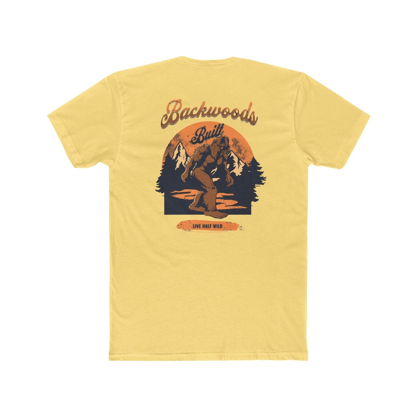 Backwoods Built T-Shirt — Vintage Bigfoot Tee