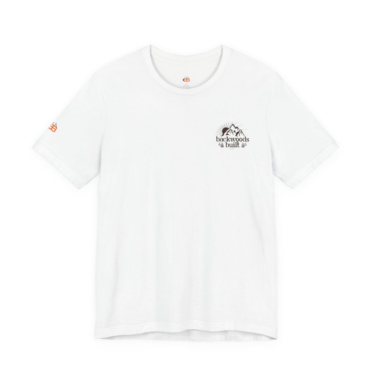 Backwoods Built Fox Tee — Outdoor Sports & Outdoors Graphic T-Shirt