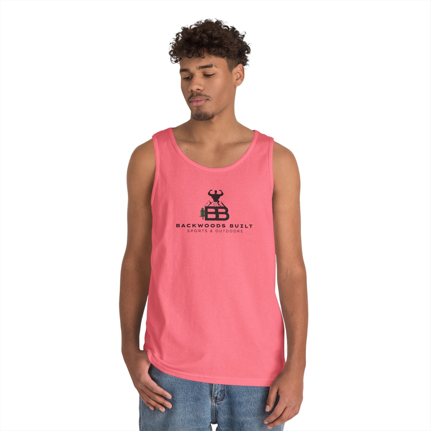 Backwoods Built Unisex Tank Top - Perfect for Outdoor Adventures