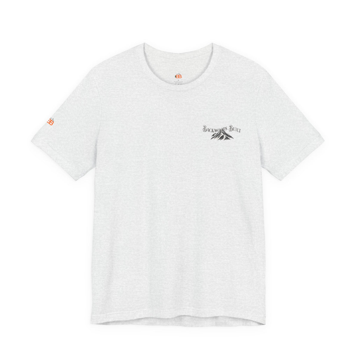 Backwoods Mountain Tee — Retro Sunrise Forest Adventure T-Shirt