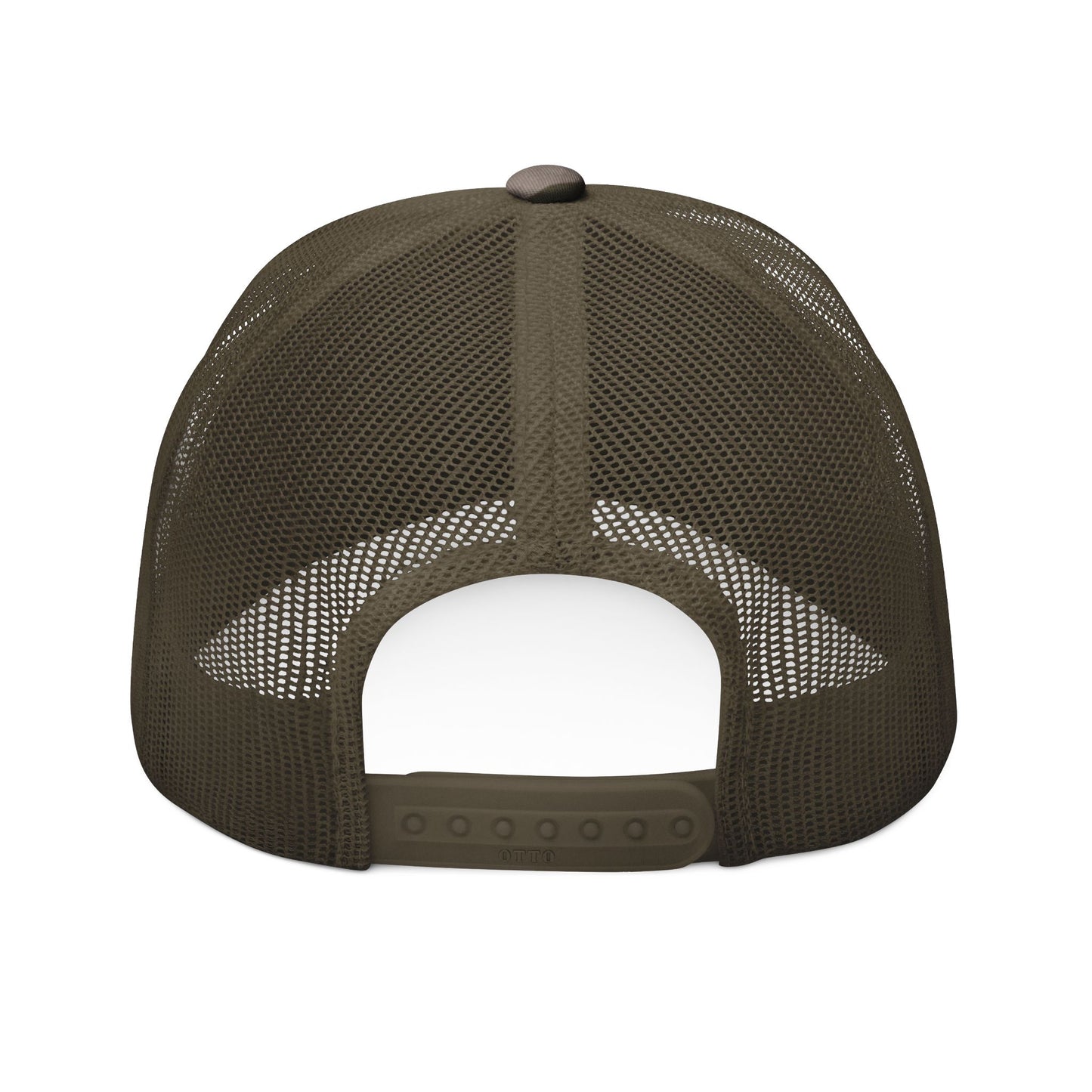 Camouflage Trucker Hat - Backwoods Built Embroidered Cap