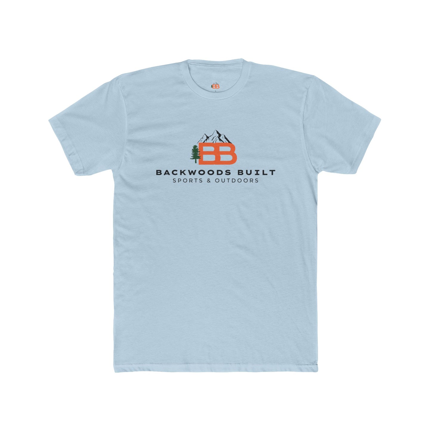 Backwoods Built Logo T-Shirt — Outdoor Sports & Outdoors Crew Tee