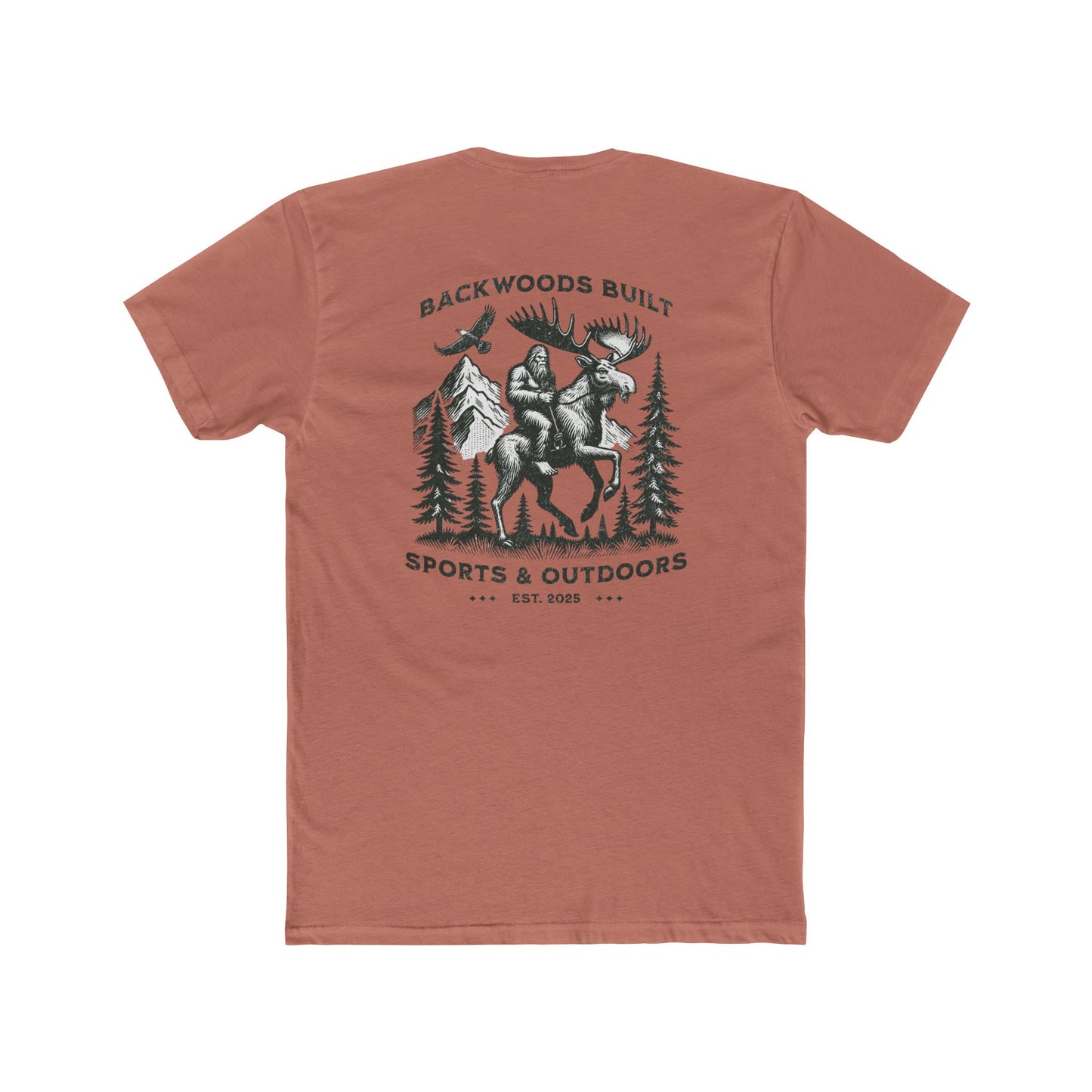 Backwoods Built Tee — 'Backwoods Built Sports & Outdoors' Graphic T-Shirt