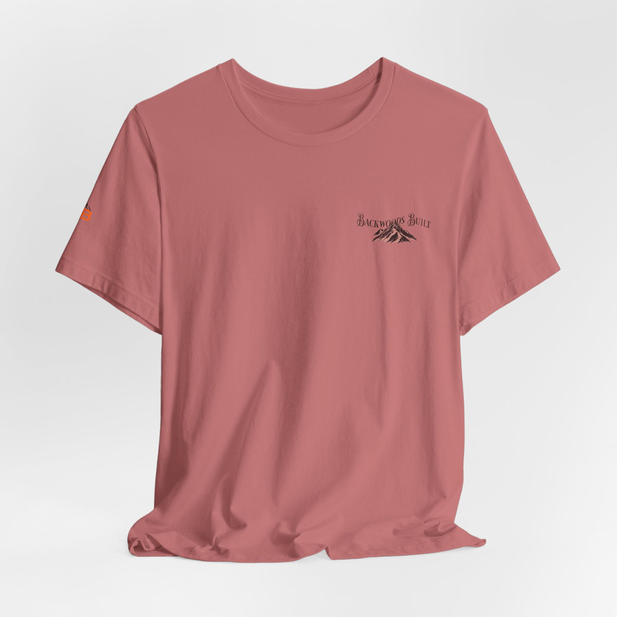 Backwoods Mountain Tee — Retro Sunrise Forest Adventure T-Shirt
