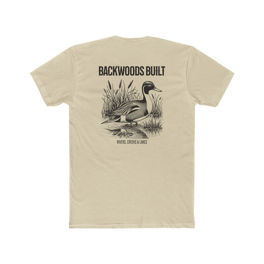 Backwoods Built Duck Tee — Outdoor Hunting & Waterfowl Graphic T-Shirt