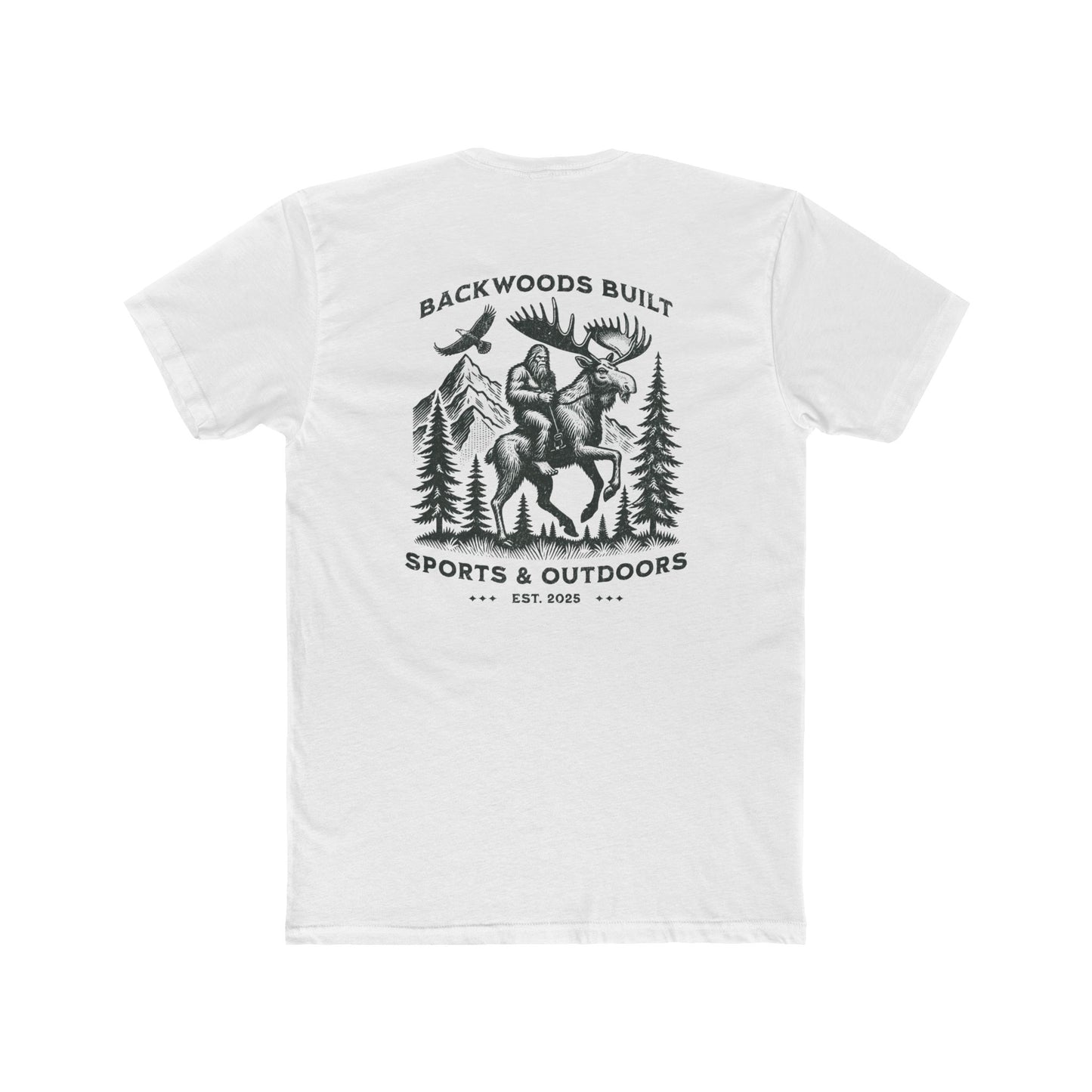 Backwoods Built Tee — 'Backwoods Built Sports & Outdoors' Graphic T-Shirt
