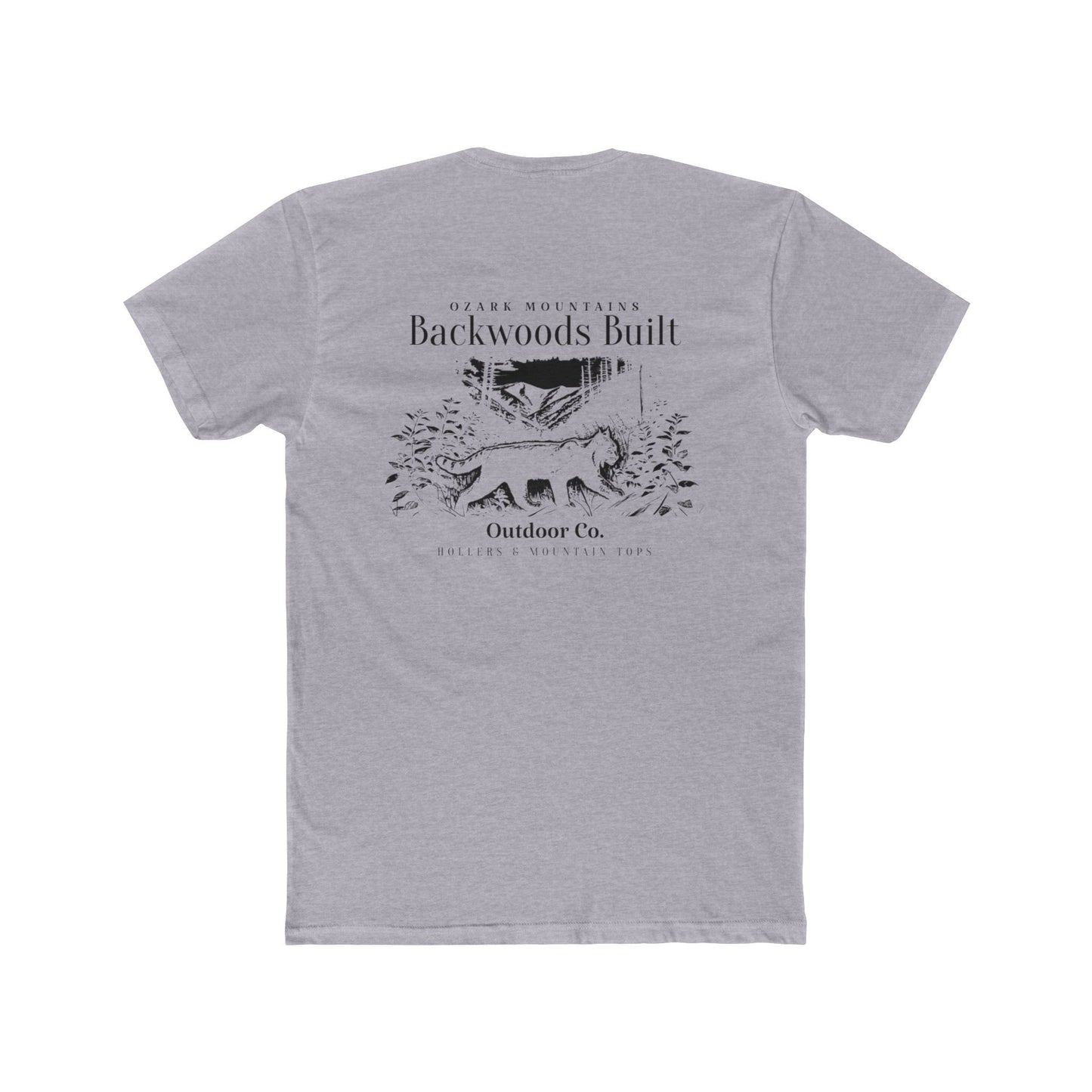 Backwoods Built Outdoor Co. Tee — Bobcat Graphic T-Shirt