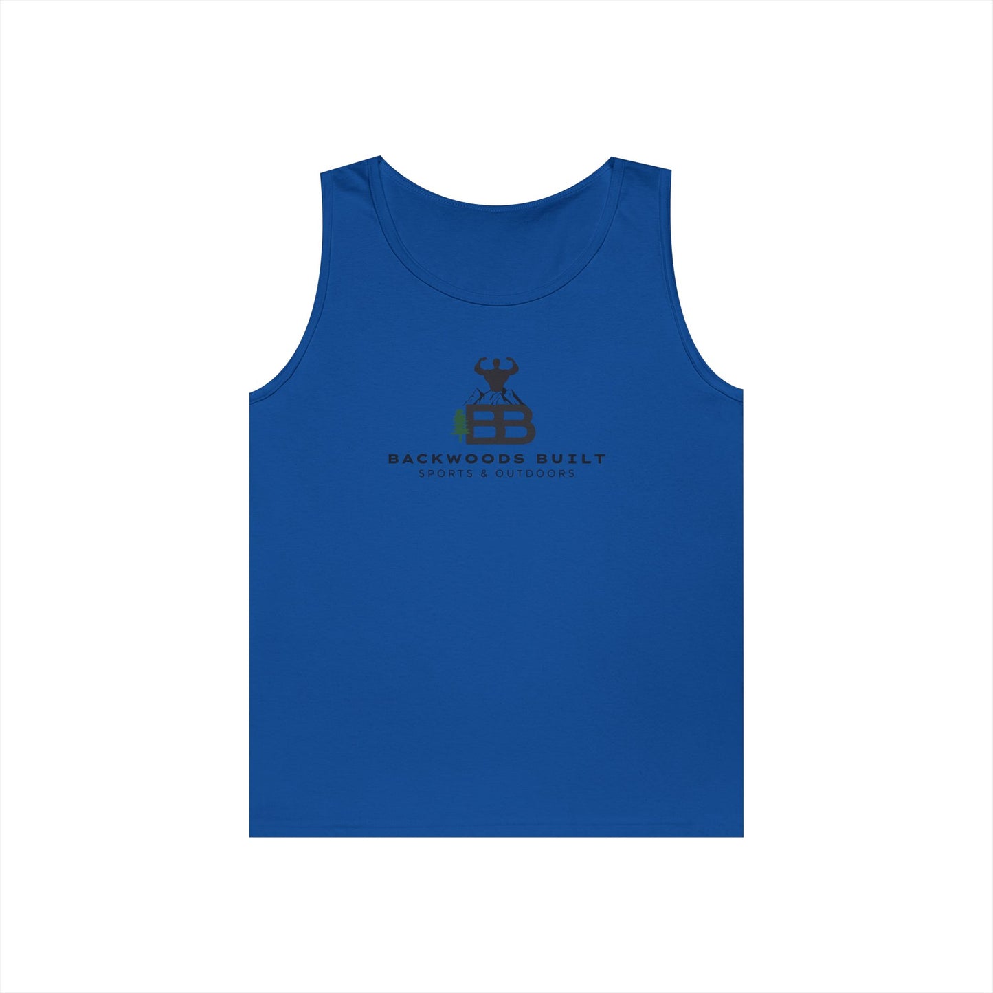 Backwoods Built Unisex Tank Top - Perfect for Outdoor Adventures