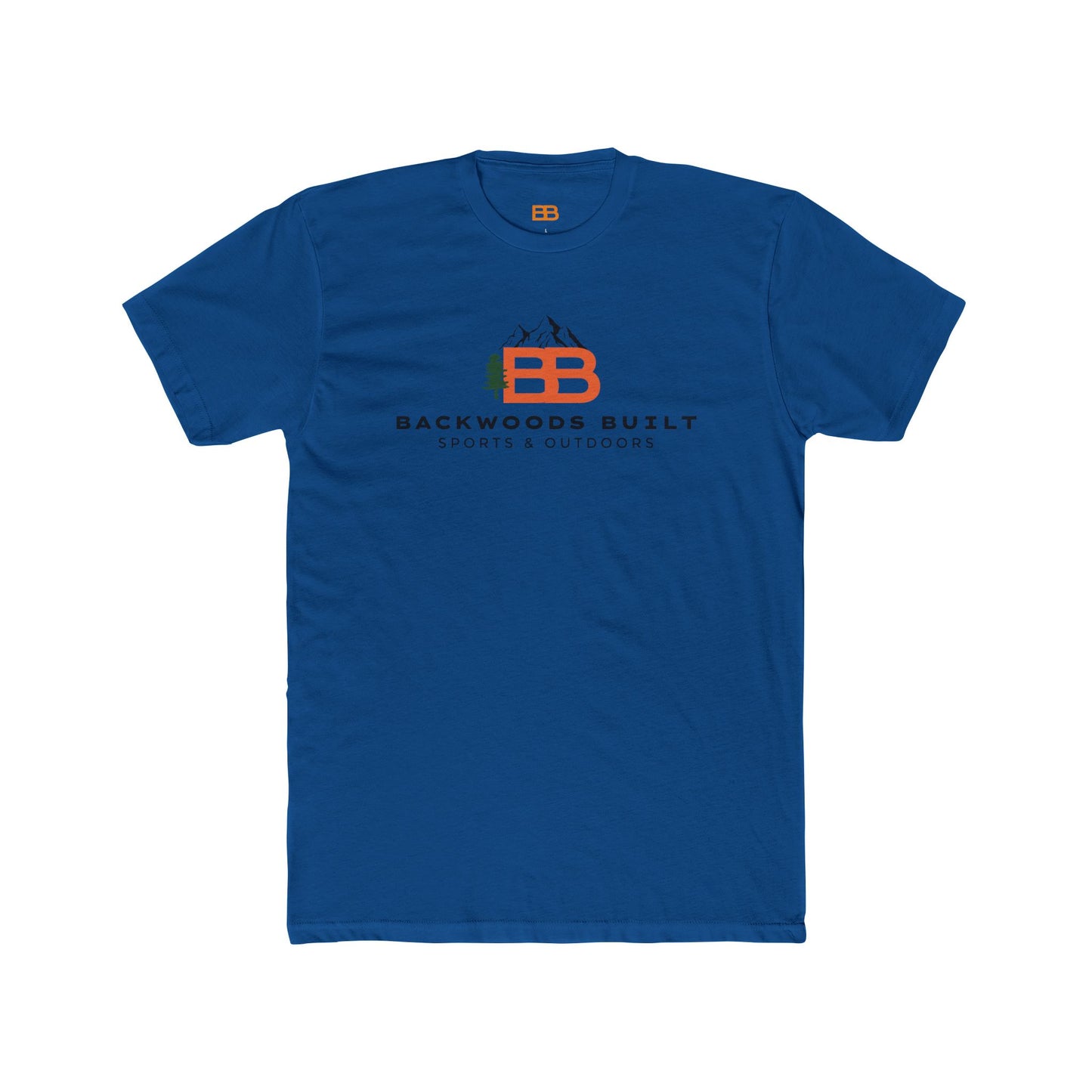 Backwoods Built Unisex Cotton Crew Tee - Comfortable Outdoor Apparel