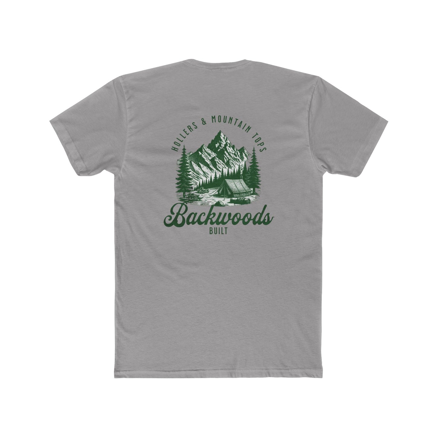 Backwoods Built Mountain Cabin T-Shirt