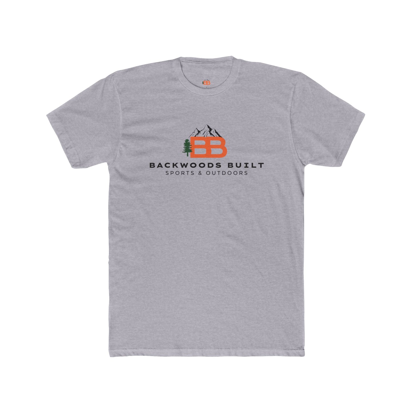 Backwoods Built Logo T-Shirt — Outdoor Sports & Outdoors Crew Tee