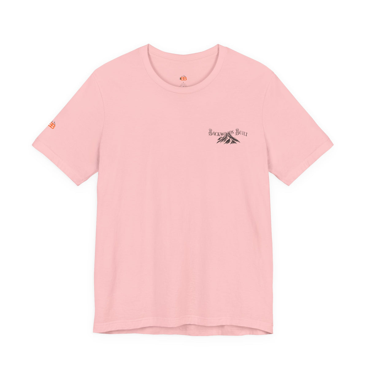 Backwoods Mountain Tee — Retro Sunrise Forest Adventure T-Shirt