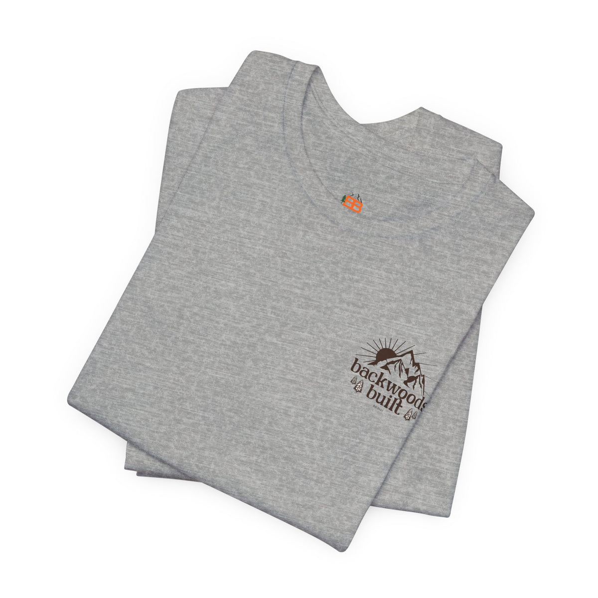 Backwoods Built Fox Tee — Outdoor Sports & Outdoors Graphic T-Shirt