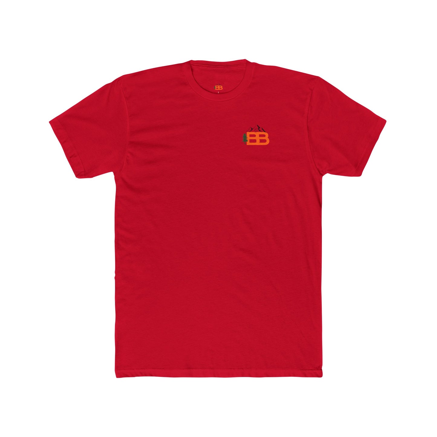 Backwoods Adventure Unisex Cotton Crew Tee - Nature Graphic T-Shirt