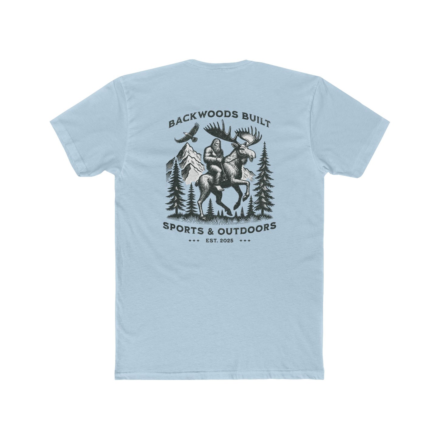 Backwoods Built Tee — 'Backwoods Built Sports & Outdoors' Graphic T-Shirt