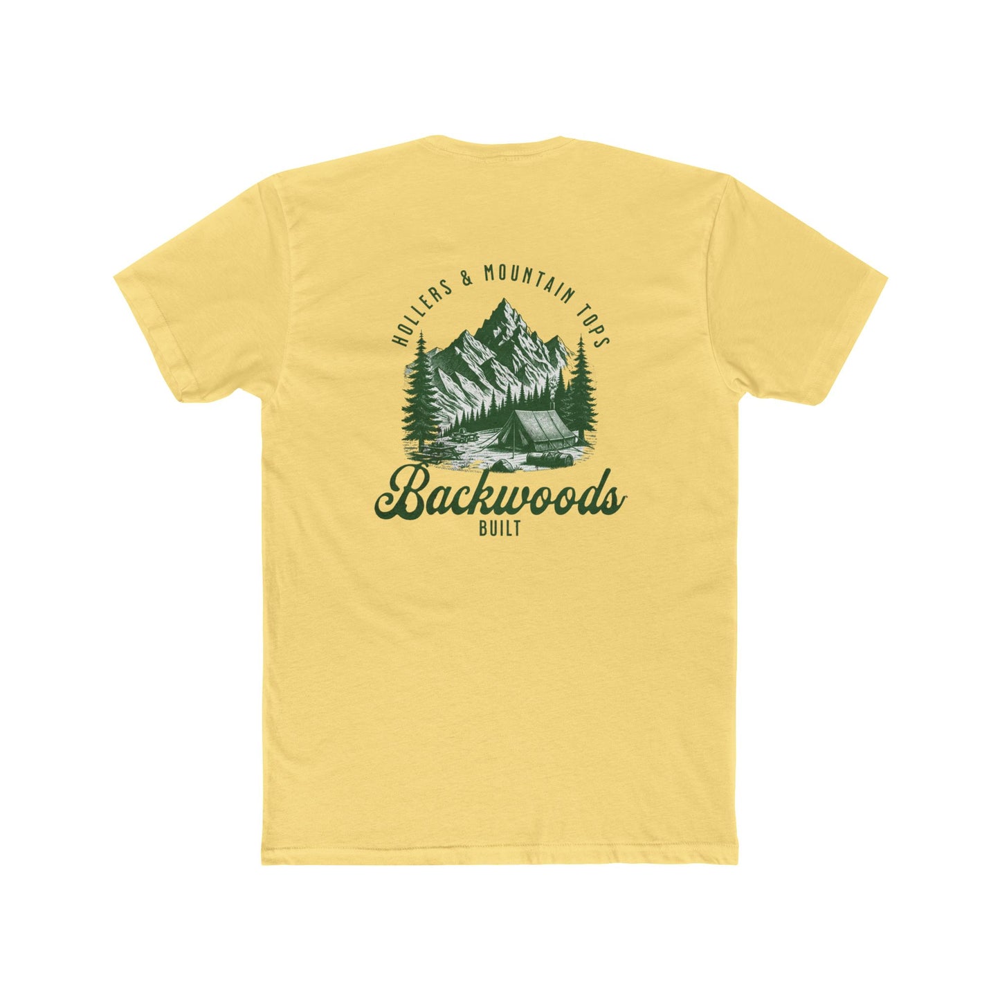 Backwoods Built Mountain Cabin T-Shirt