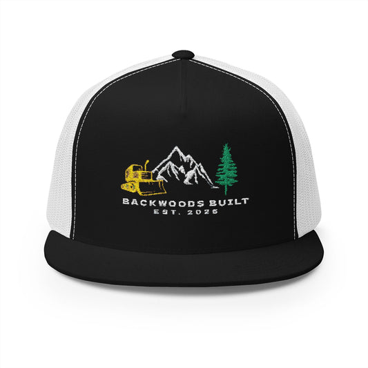 Embroidered Trucker Cap — Outdoors Mesh Hat