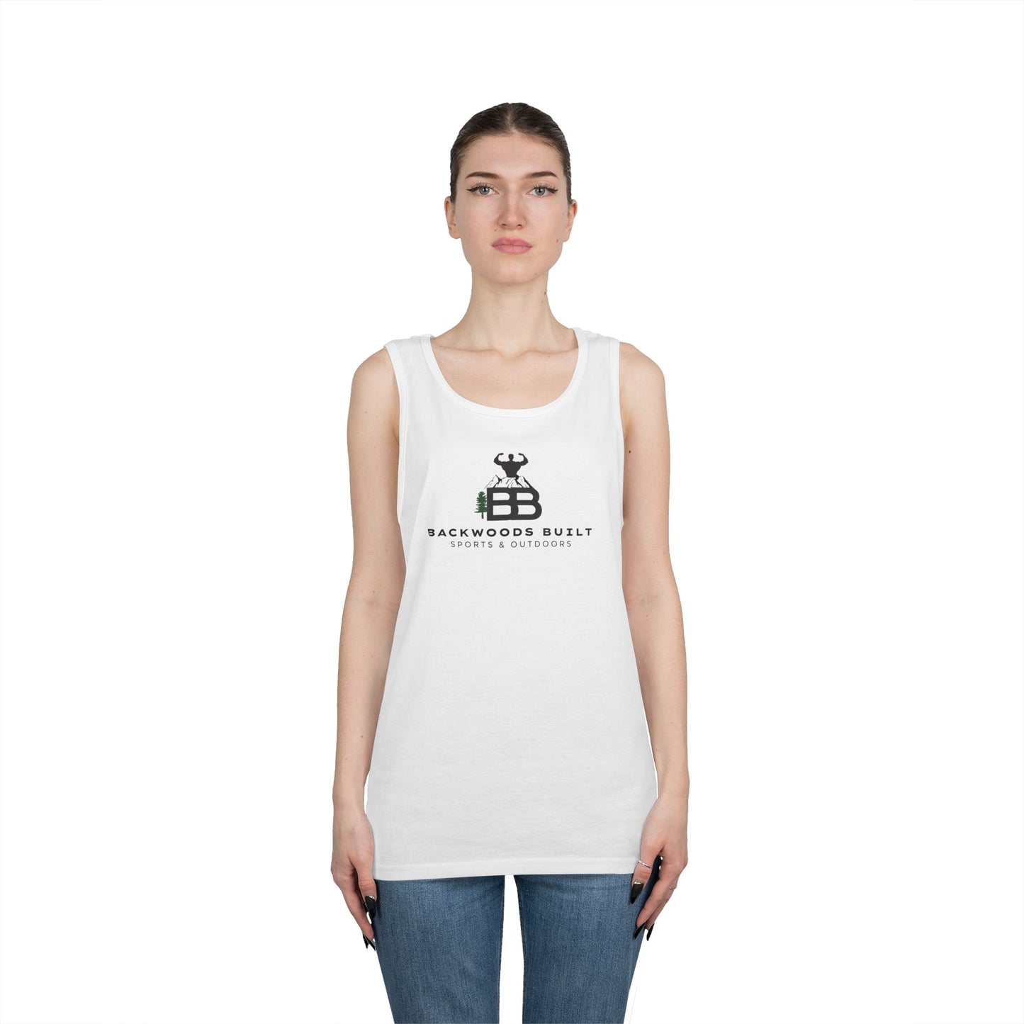 Backwoods Built Unisex Tank Top - Perfect for Outdoor Adventures