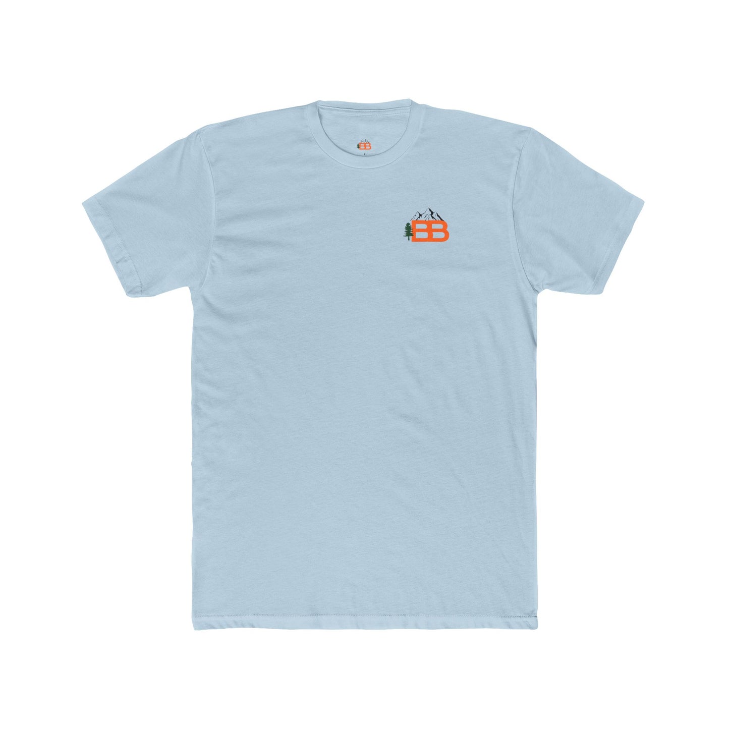 Backwoods Adventure Unisex Cotton Crew Tee - Nature Graphic T-Shirt