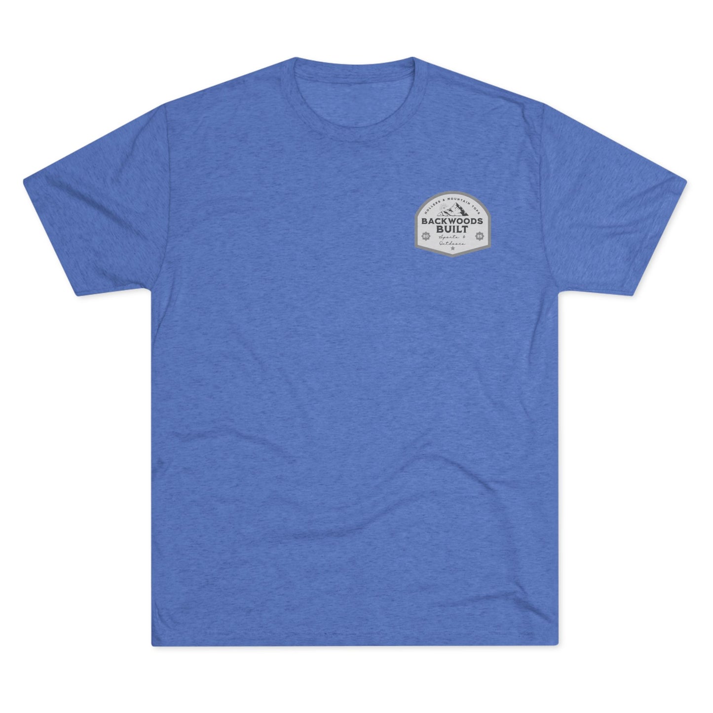 Adventure-Ready Unisex Tri-Blend Crew Tee - 'Backdoors Built' Outdoors Design