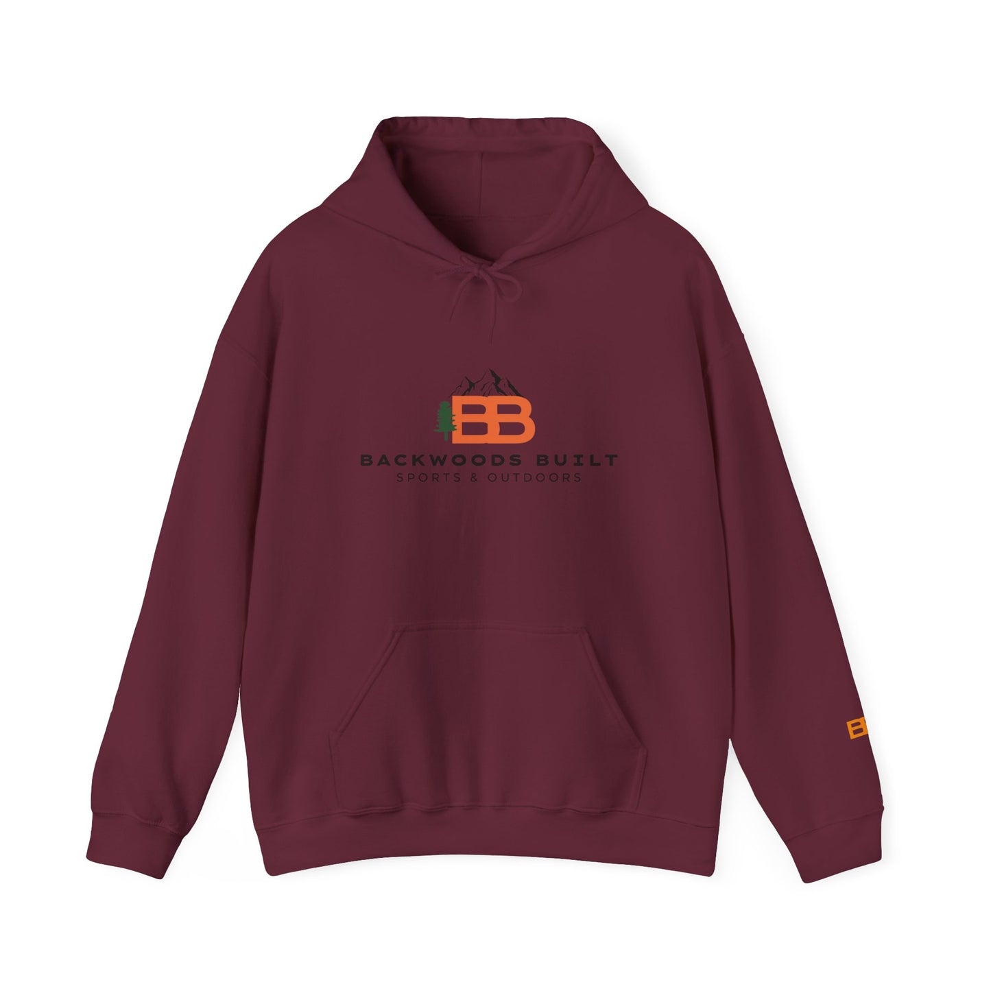 Backwoods Built Unisex Hoodie - Cozy Outdoor Sportswear