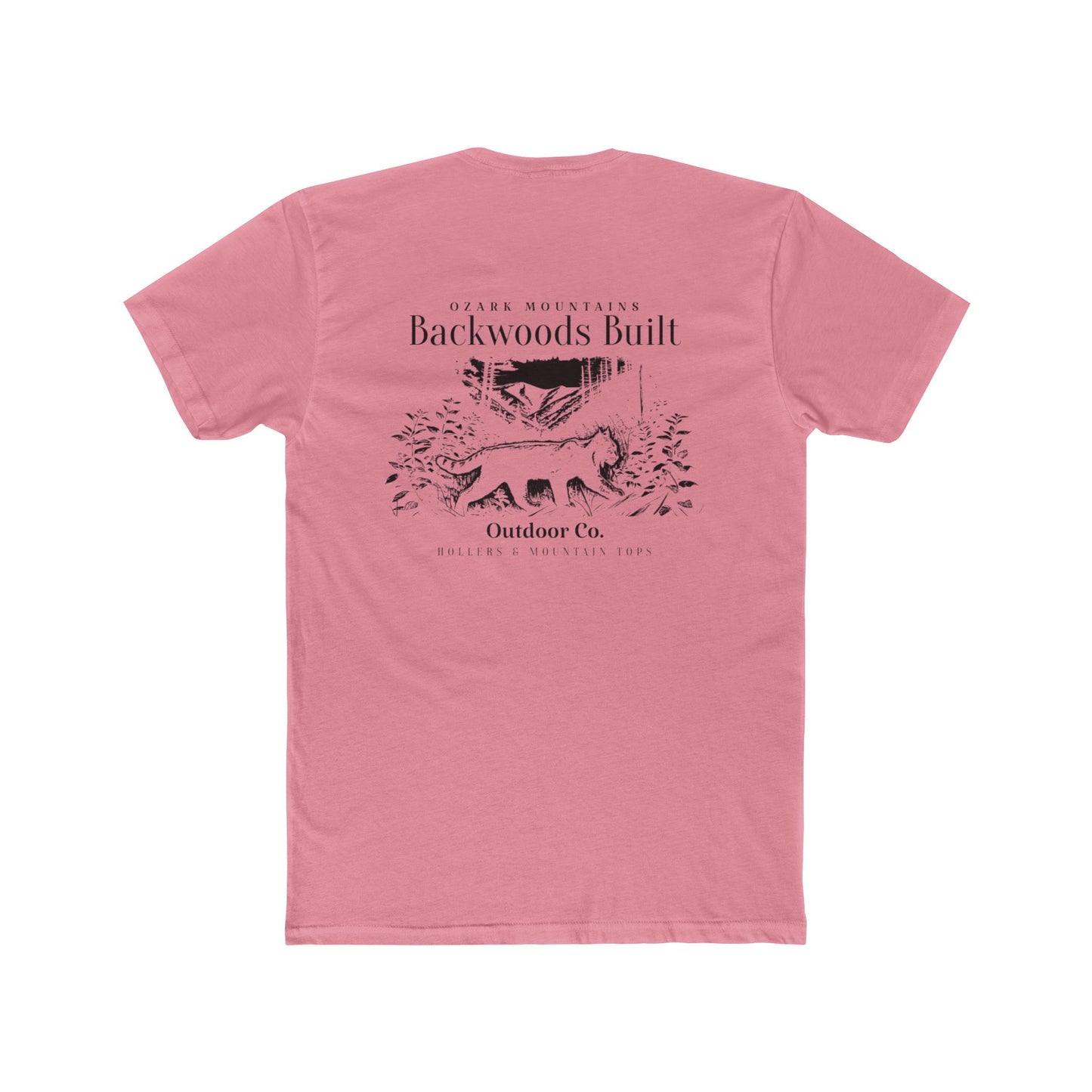 Backwoods Built Outdoor Co. Tee — Bobcat Graphic T-Shirt