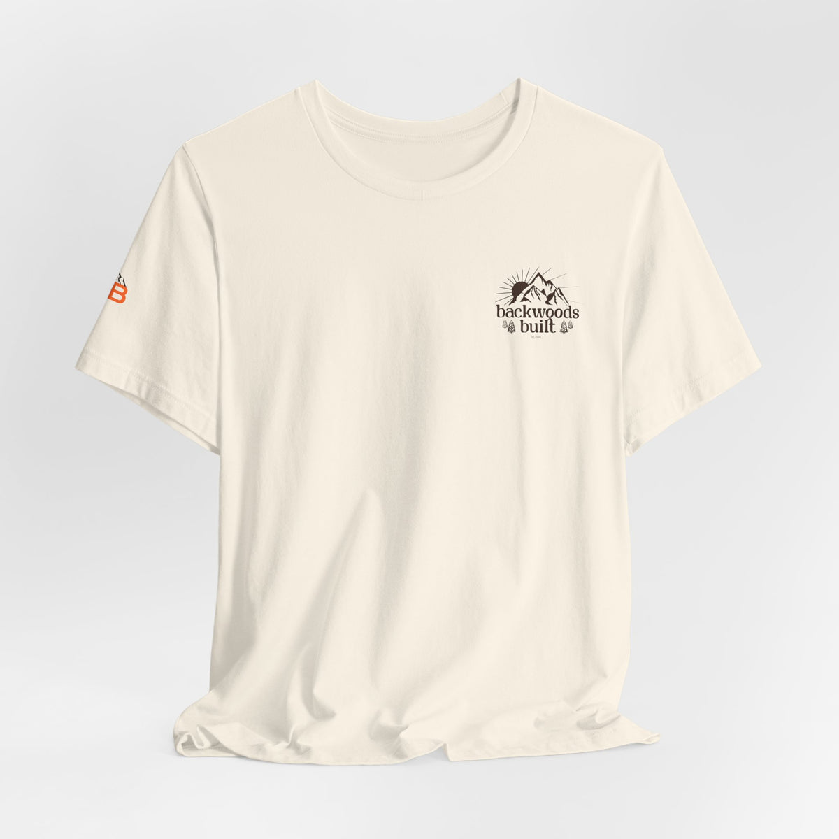 Backwoods Built Fox Tee — Outdoor Sports & Outdoors Graphic T-Shirt