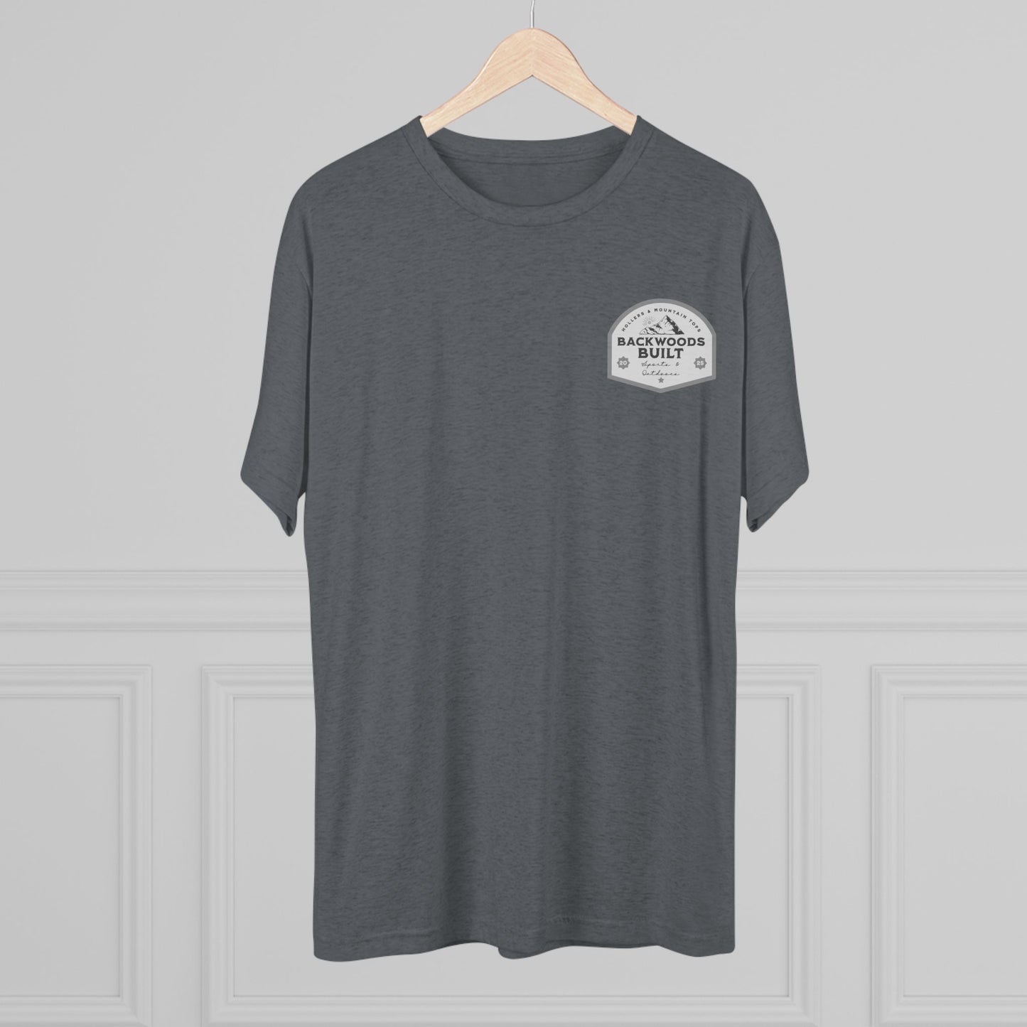 Adventure-Ready Unisex Tri-Blend Crew Tee - 'Backdoors Built' Outdoors Design
