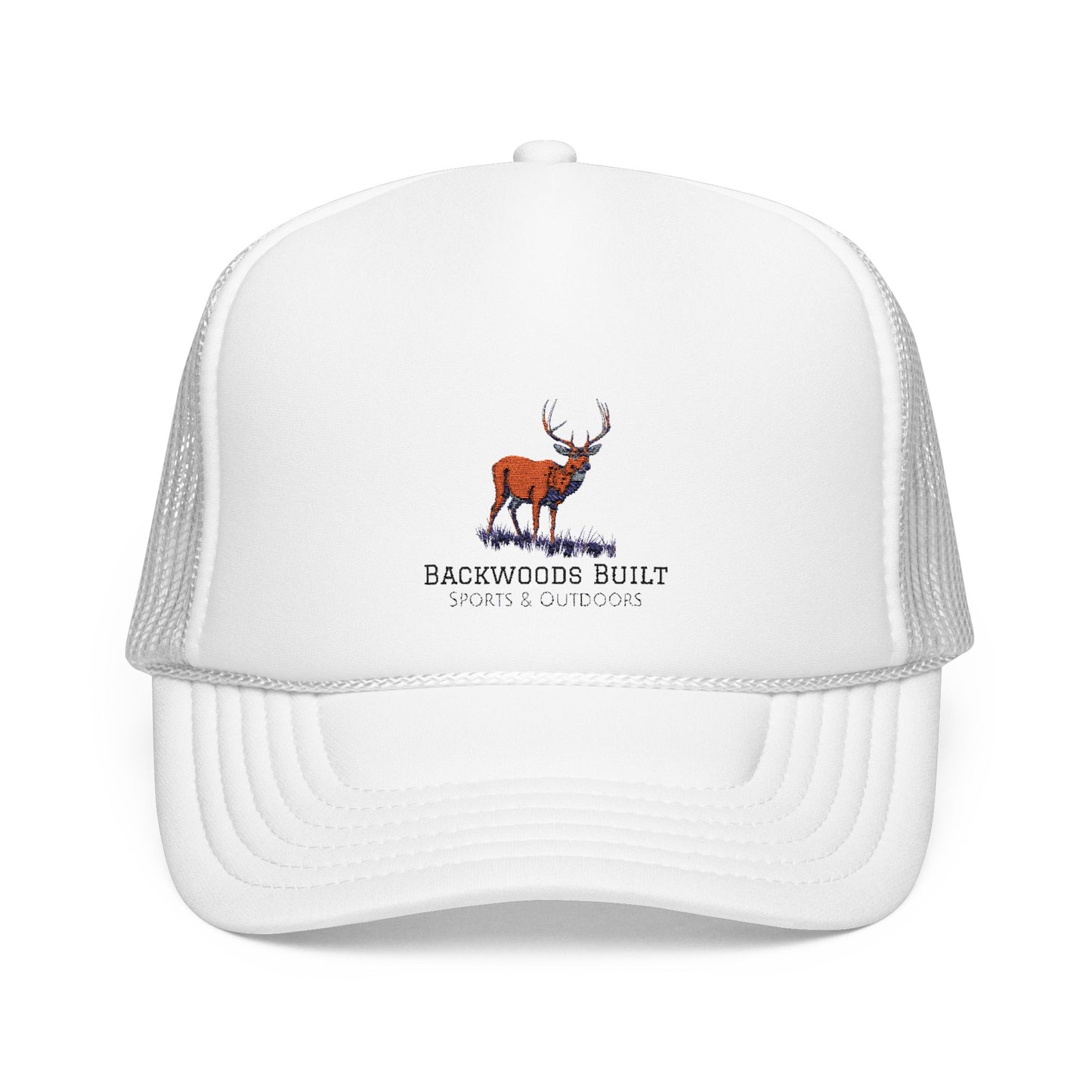 Embroidered Foam Trucker Hat - Baerwoods Built Sports & Outdoors