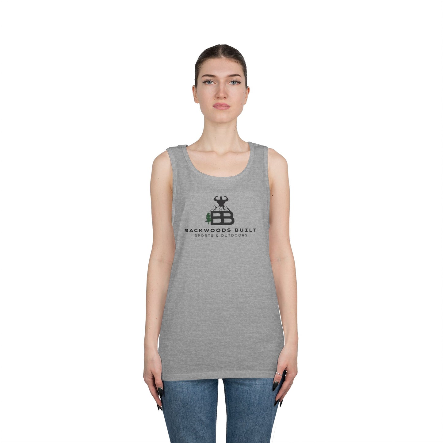 Backwoods Built Unisex Tank Top - Perfect for Outdoor Adventures