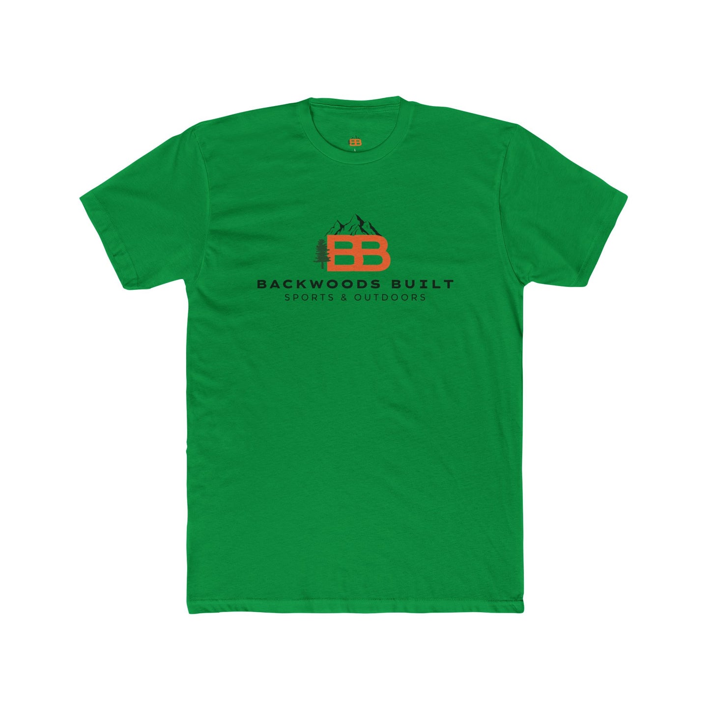 Backwoods Built Logo T-Shirt — Outdoor Sports & Outdoors Crew Tee
