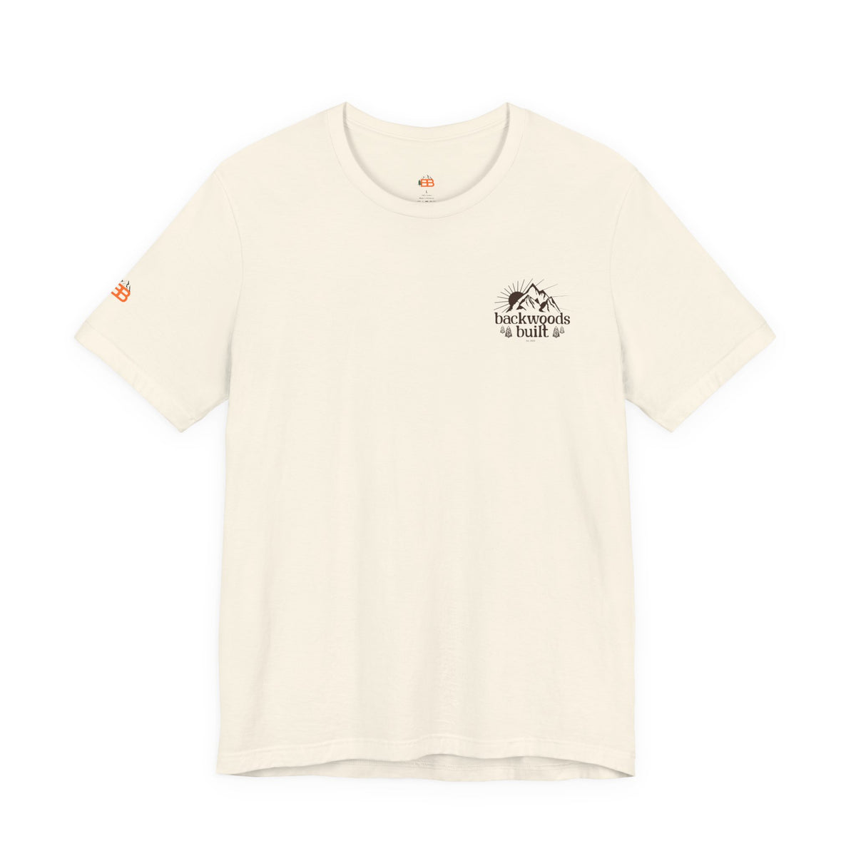 Backwoods Built Fox Tee — Outdoor Sports & Outdoors Graphic T-Shirt