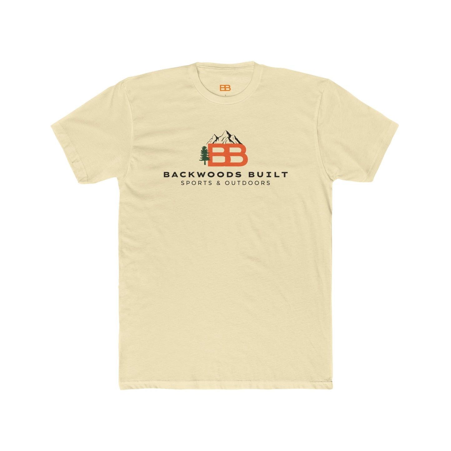 Backwoods Built Unisex Cotton Crew Tee - Comfortable Outdoor Apparel