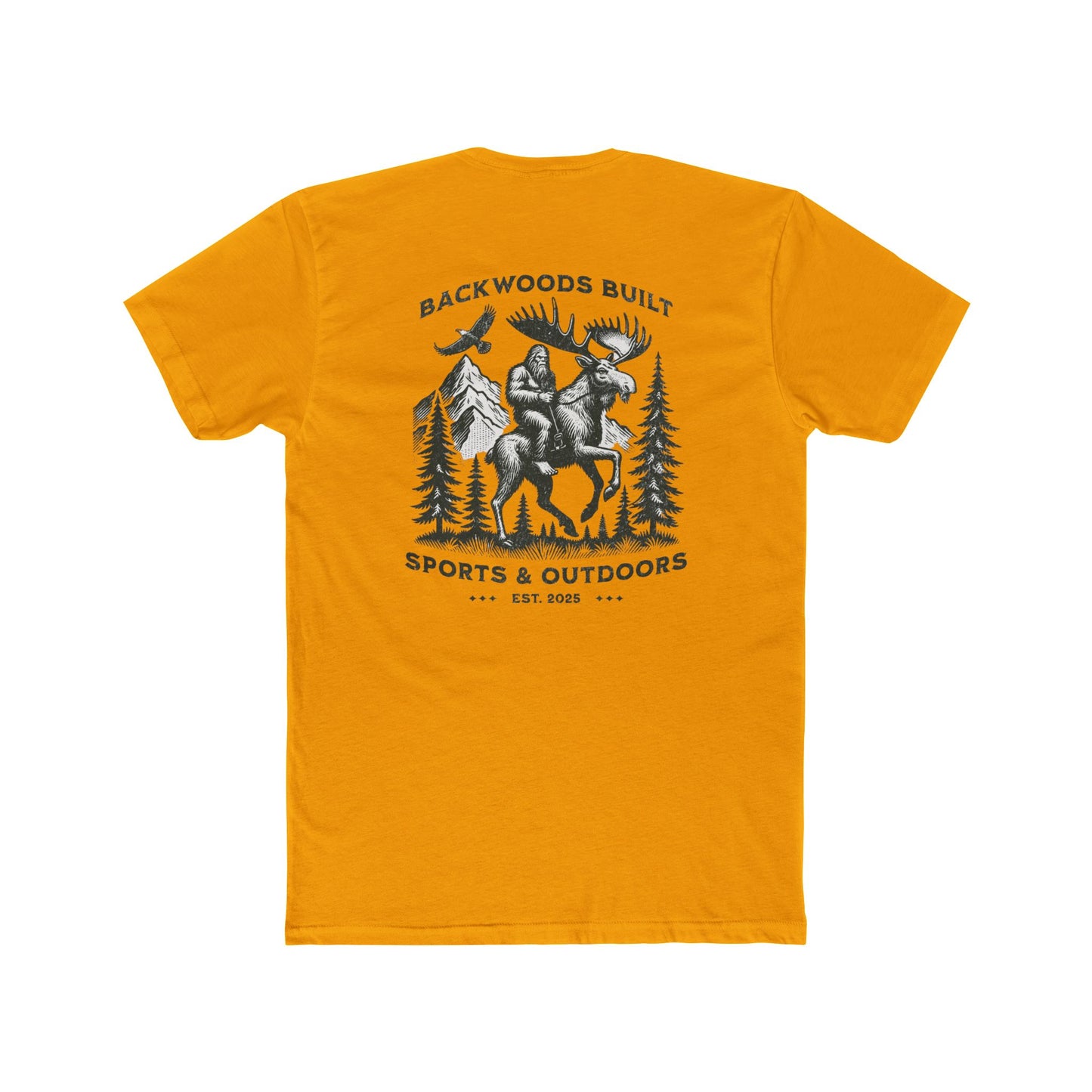 Backwoods Built Tee — 'Backwoods Built Sports & Outdoors' Graphic T-Shirt