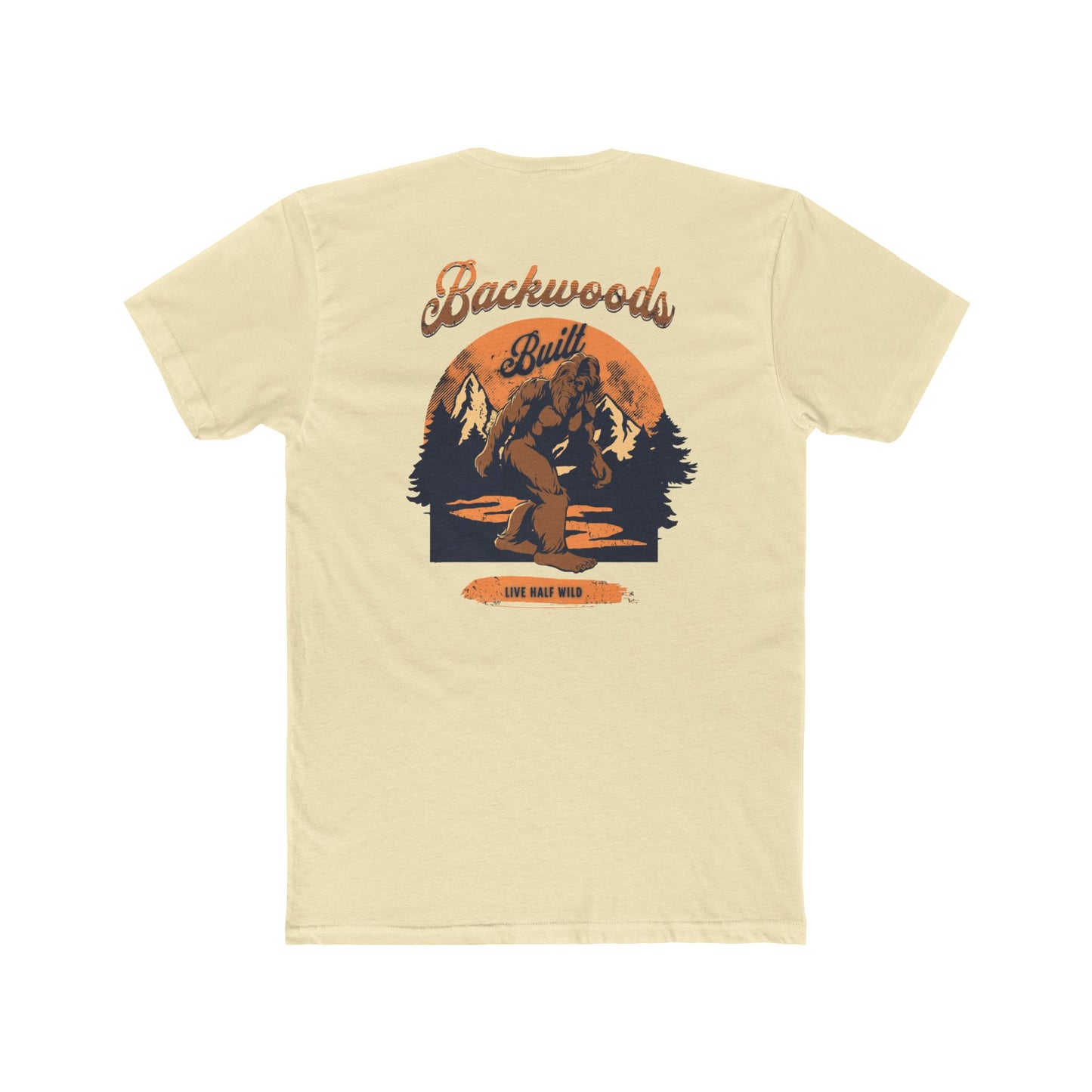 Backwoods Built T-Shirt — Vintage Bigfoot Tee