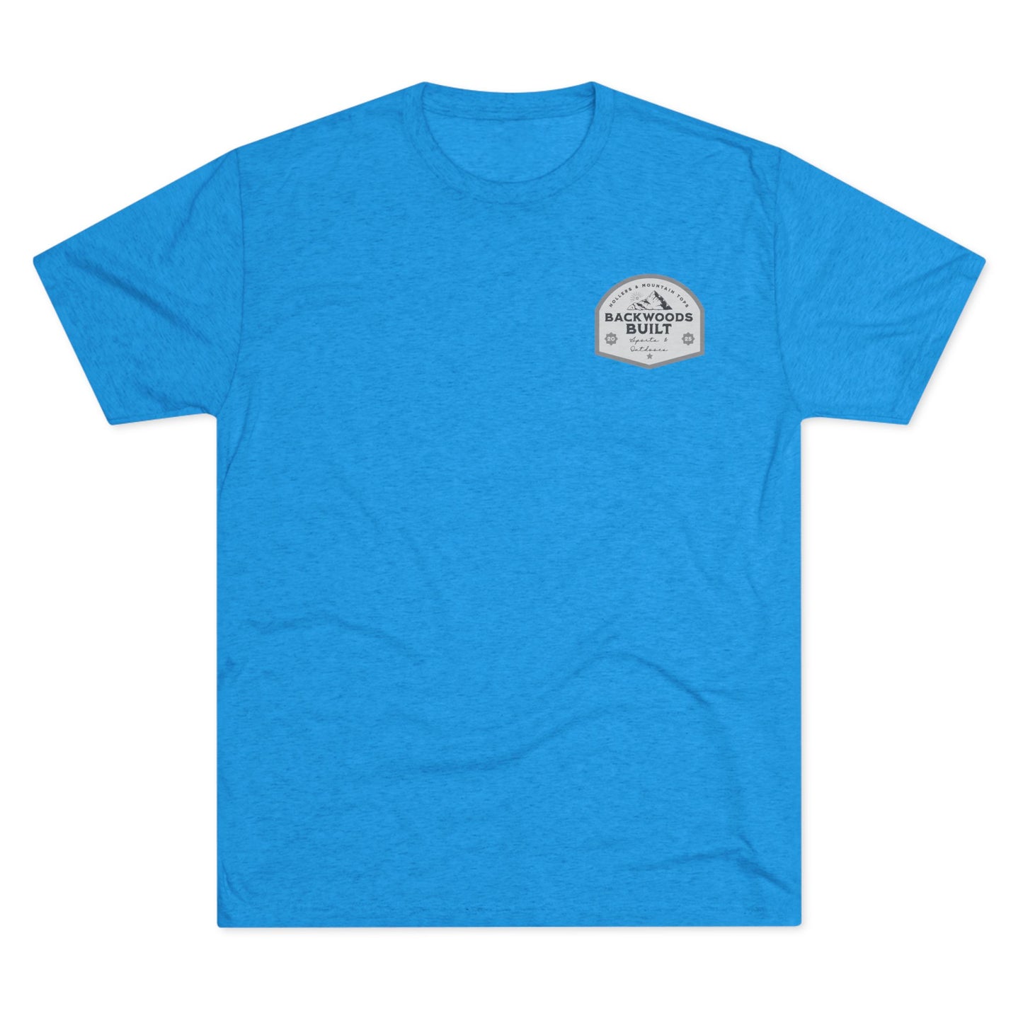 Adventure-Ready Unisex Tri-Blend Crew Tee - 'Backdoors Built' Outdoors Design