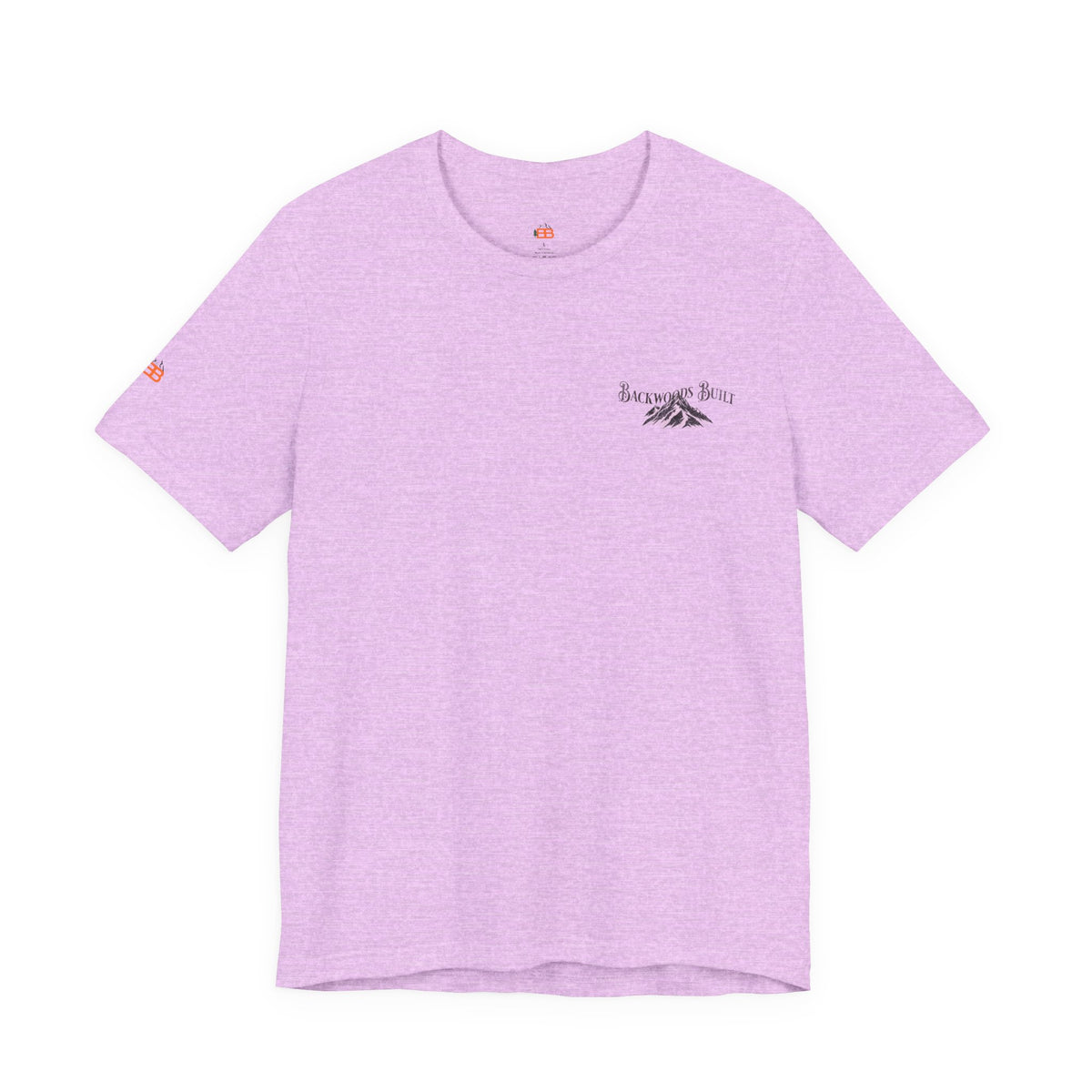 Backwoods Mountain Tee — Retro Sunrise Forest Adventure T-Shirt