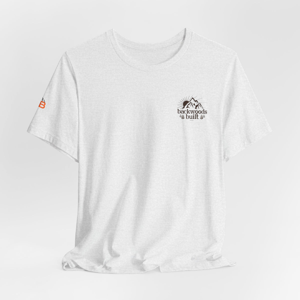 Backwoods Built Fox Tee — Outdoor Sports & Outdoors Graphic T-Shirt