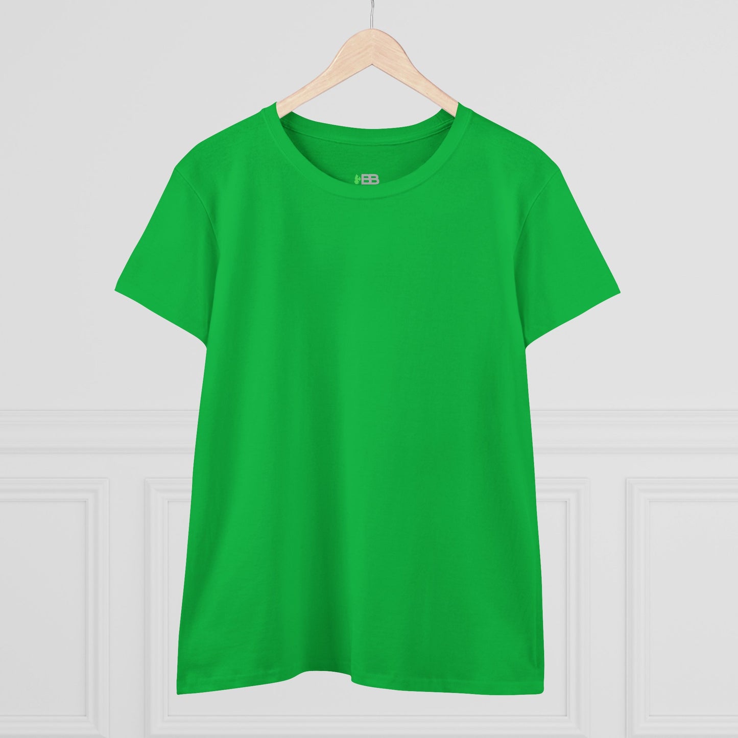 Women’s Midweight Cotton Tee - Comfortable & Versatile Casual Wear