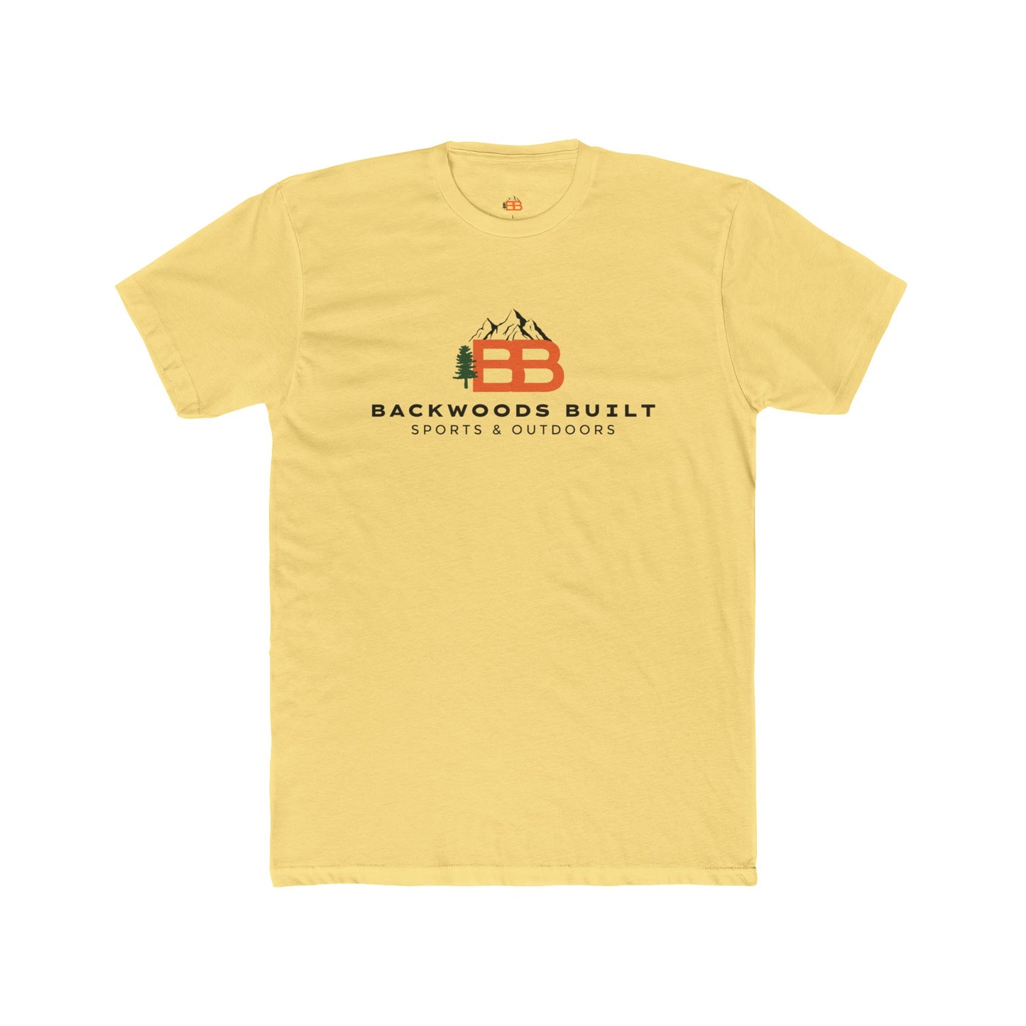 Backwoods Built Logo T-Shirt — Outdoor Sports & Outdoors Crew Tee
