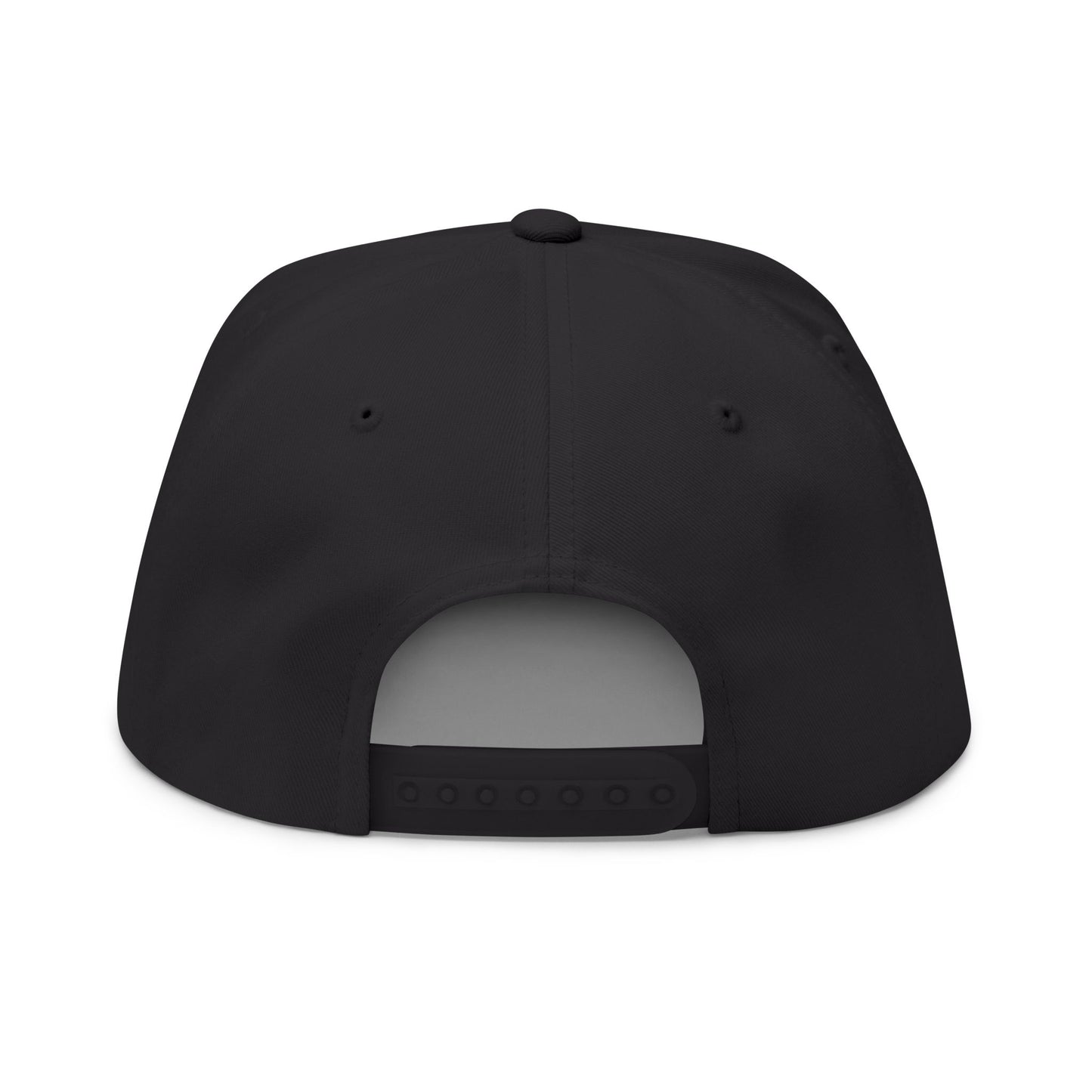 Embroidered Flat Bill Cap - Backwoods Bulls Design