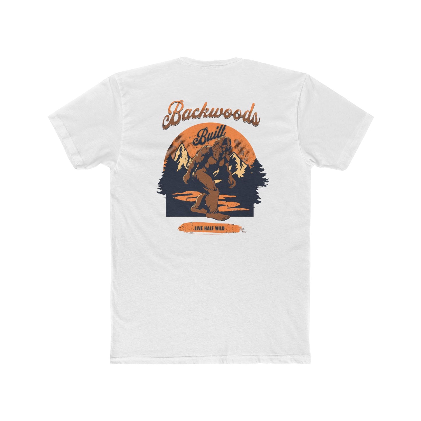 Backwoods Built T-Shirt — Vintage Bigfoot Tee