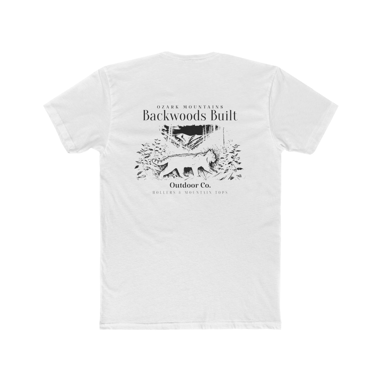 Backwoods Built Outdoor Co. Tee — Bobcat Graphic T-Shirt