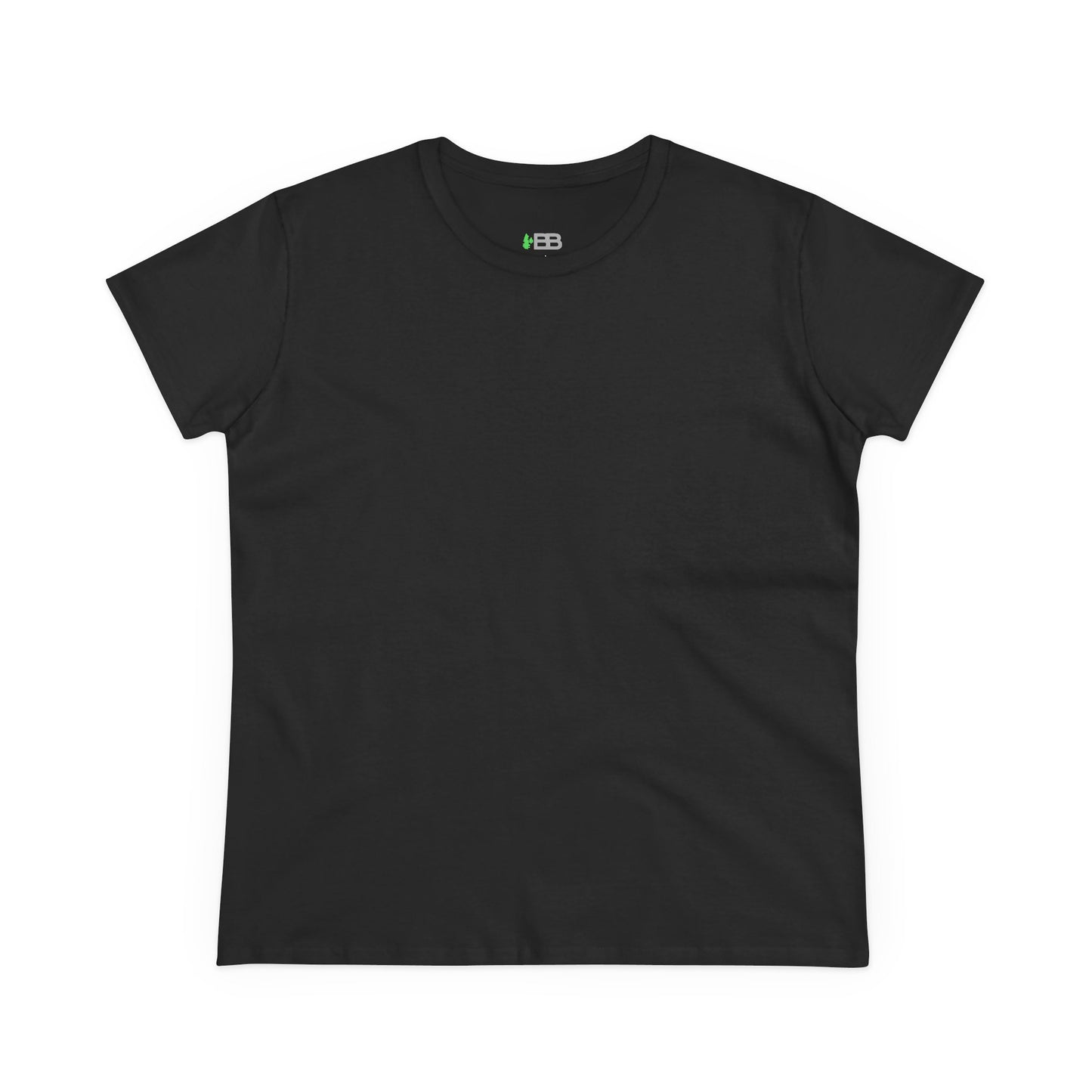 Women’s Midweight Cotton Tee - Comfortable & Versatile Casual Wear
