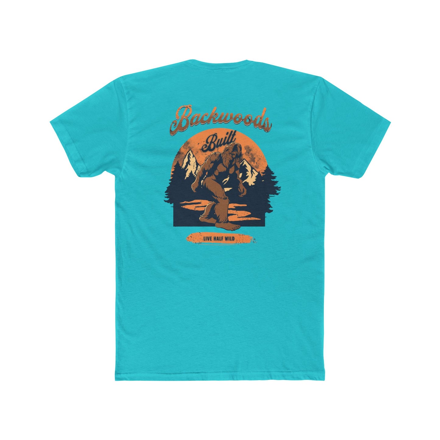 Backwoods Built T-Shirt — Vintage Bigfoot Tee