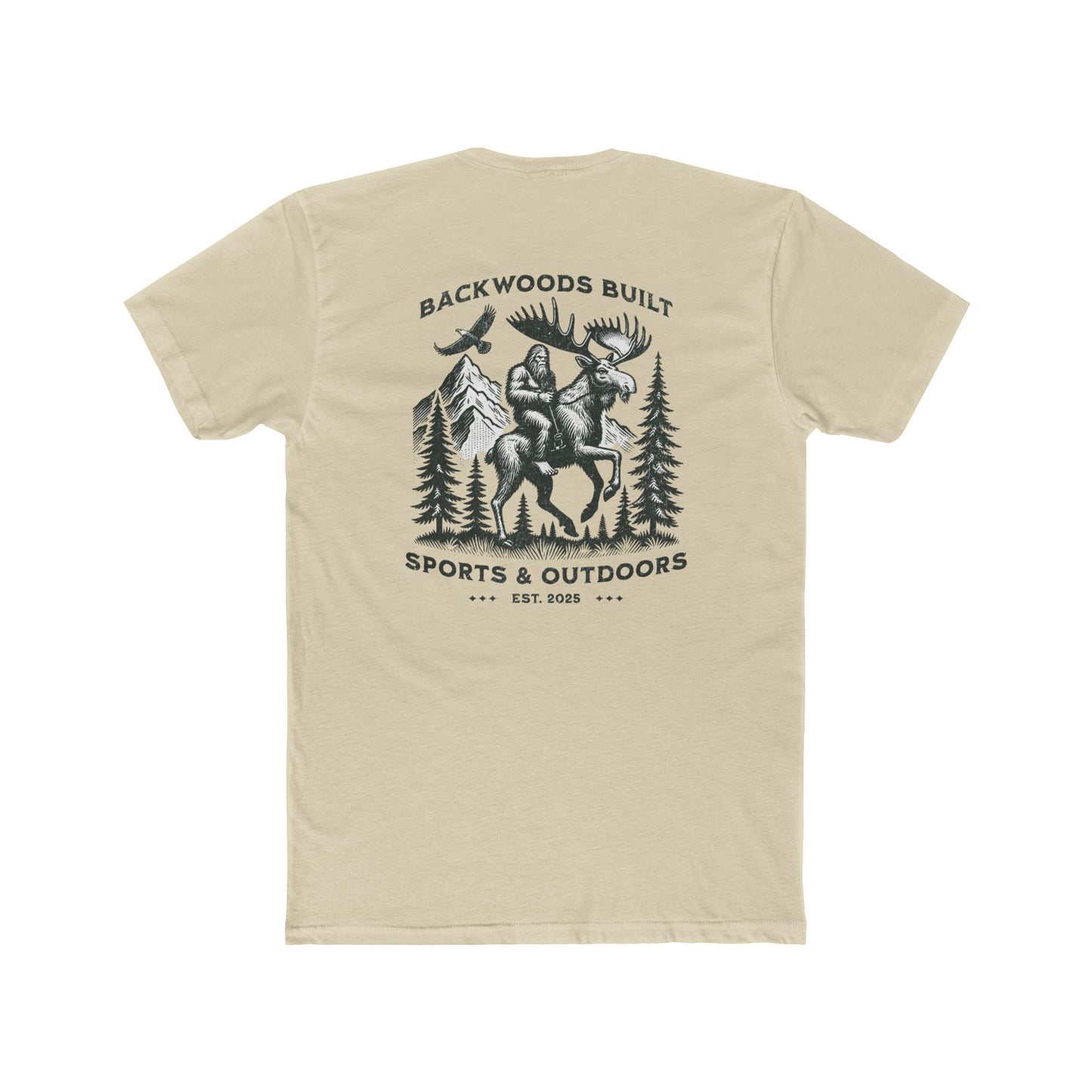 Backwoods Built Tee — 'Backwoods Built Sports & Outdoors' Graphic T-Shirt
