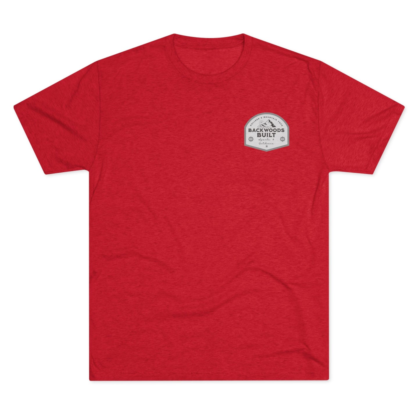 Adventure-Ready Unisex Tri-Blend Crew Tee - 'Backdoors Built' Outdoors Design
