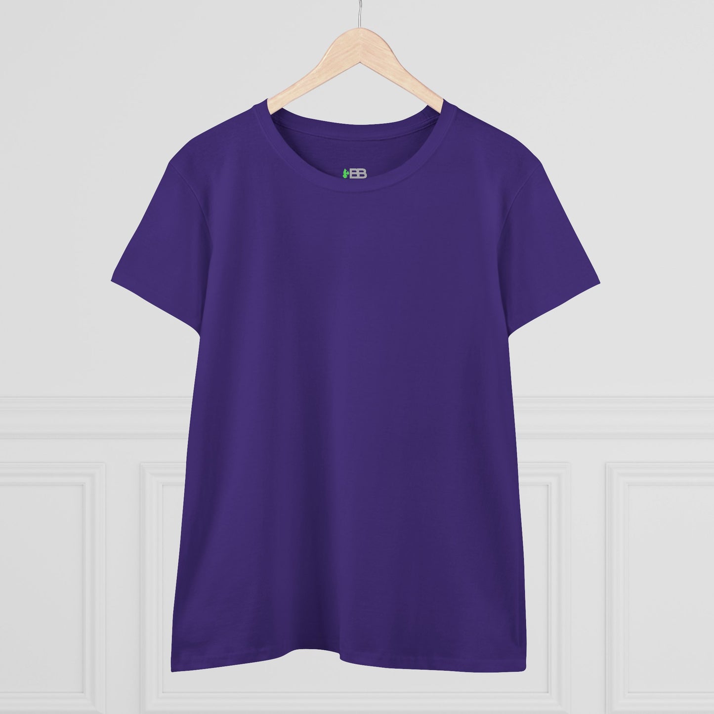 Women’s Midweight Cotton Tee - Comfortable & Versatile Casual Wear